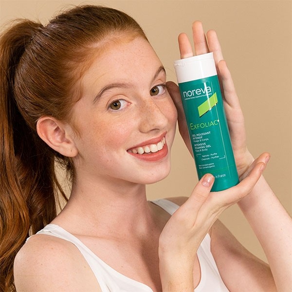 Noreva Exfoliac gel moussant intensif