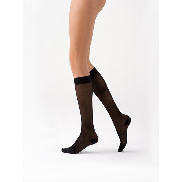 Sigvaris Dynaven Transparent Chaussettes de Contention Femme Classe 2