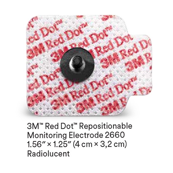 3M Red Dot électrode pression pour ECG