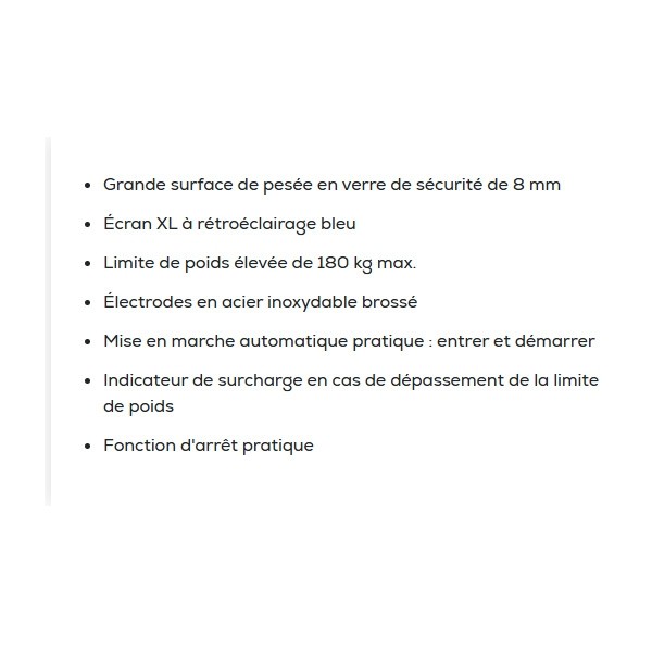 Beurer Pèse-personne impédancemètre BF 183