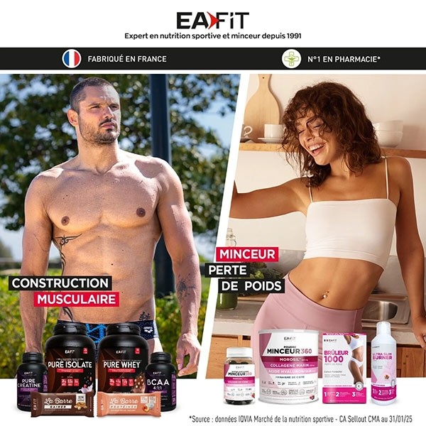 Eafit boisson énergétique +3h Citron