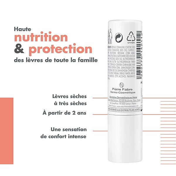Avène Cold Cream Stick lèvres