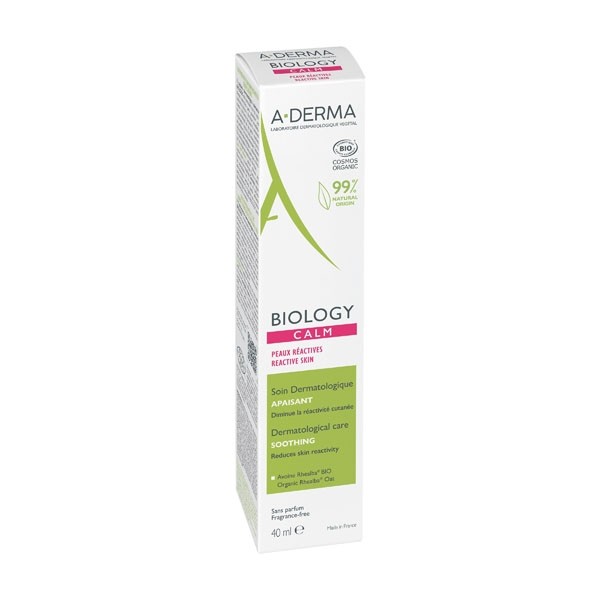A Derma Biology Calm Soin dermatologique apaisant Bio