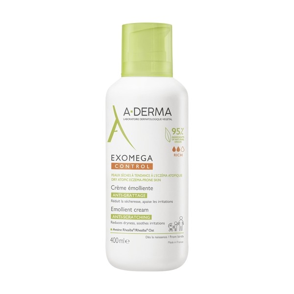 A Derma Exomega Control crème émolliente
