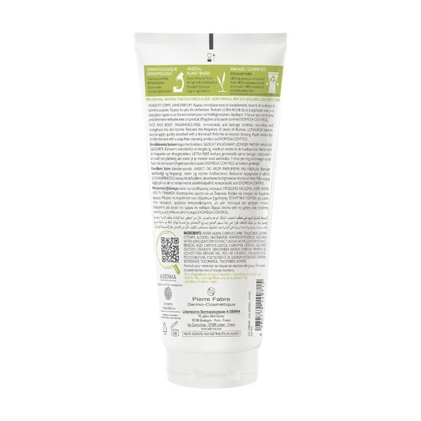 A Derma Exomega Control baume émollient