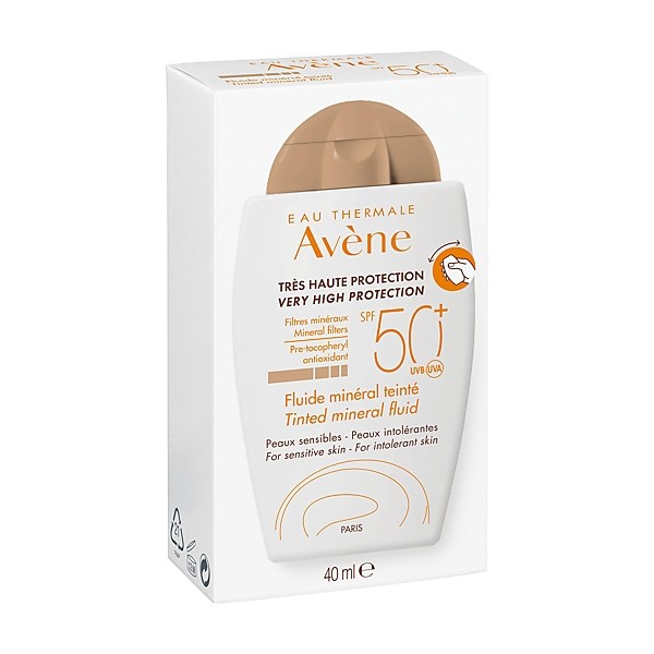 Avène Solaire Fluide minéral teinté SPF 50+
