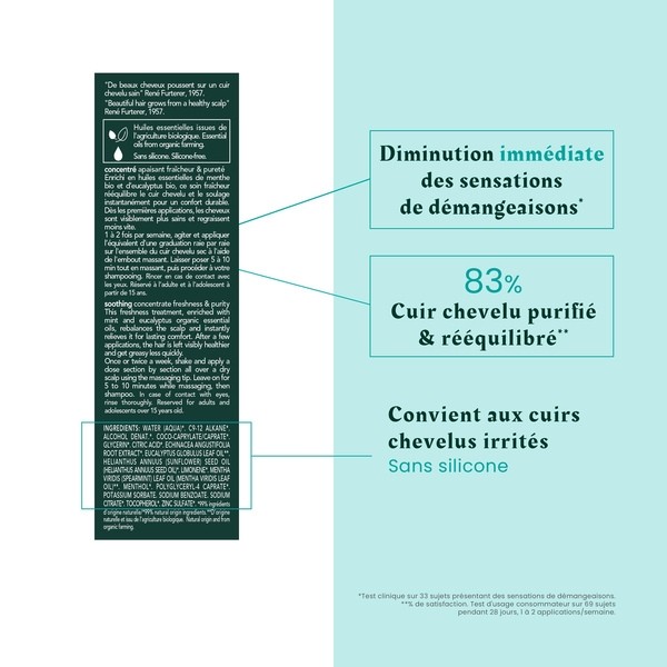 Furterer Astera Head Spa concentré apaisant fraîcheur