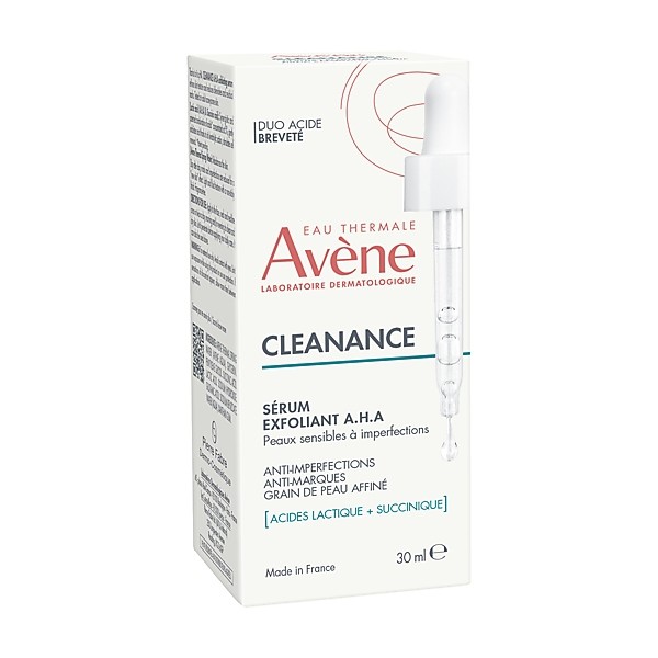Avène Cleanance sérum exfoliant AHA