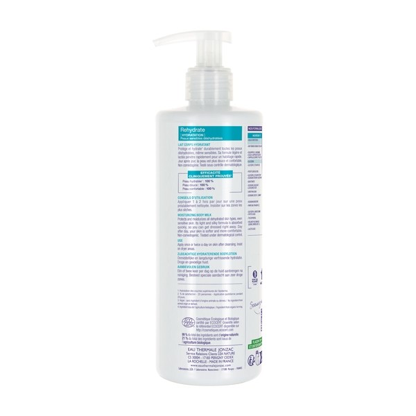 Jonzac Rehydrate lait corps hydratant Bio