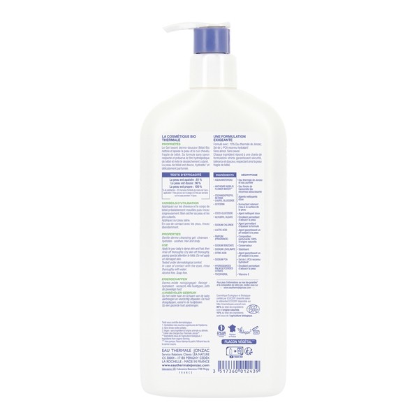 Jonzac Bébé Gel lavant Bio dermo-douceur