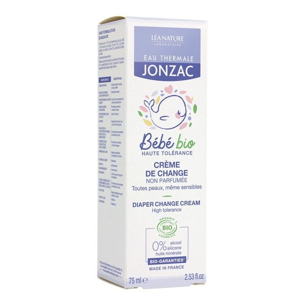 Jonzac Bébé Crème de change Bio