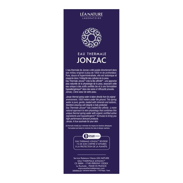 Jonzac Men baume en gel après-rasage Bio
