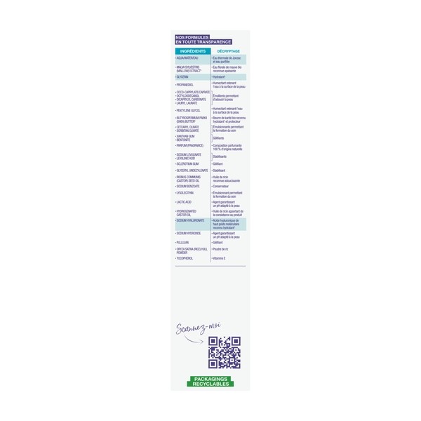 Jonzac Rehydrate Gelée fraîcheur Bio