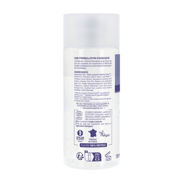 Jonzac Pure Age lotion poudrée matifiante bio