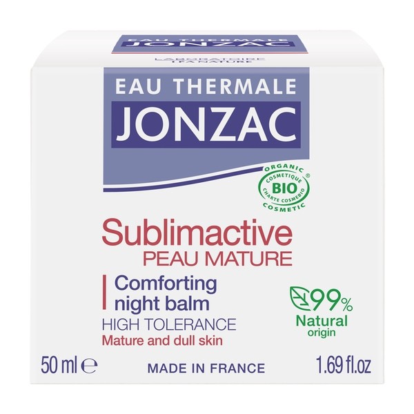 Jonzac Sublimactive Baume de nuit réconfortant Bio