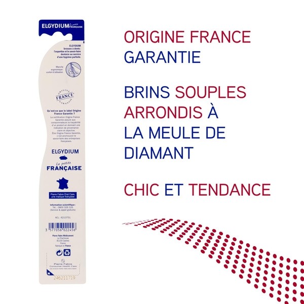 Elgydium La petite française brosse à dents souple