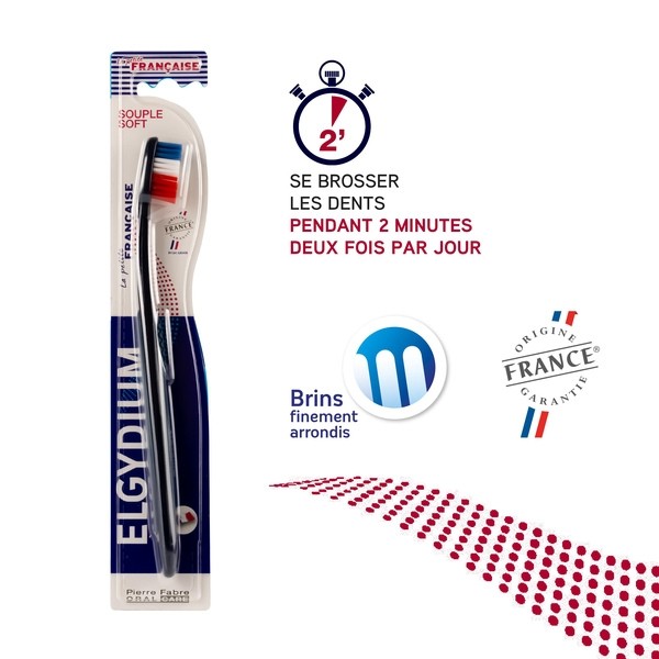 Elgydium La petite française brosse à dents souple