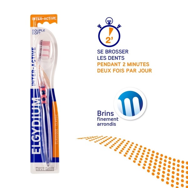 Elgydium Interactive brosse à dents souple