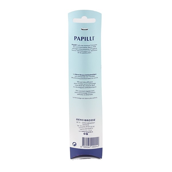 Papilli Mono brosse ortho