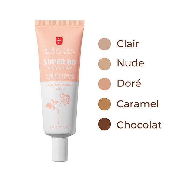 Erborian Super BB crème couvrante anti imperfections SPF 20