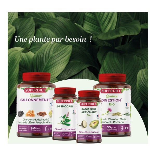 Super Diet Charbon végétal activé gélules