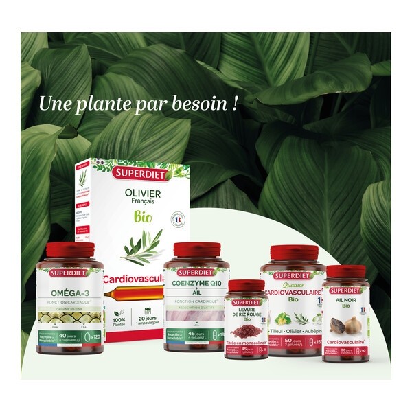 Super Diet Quatuor cardiovasculaire bio gélules