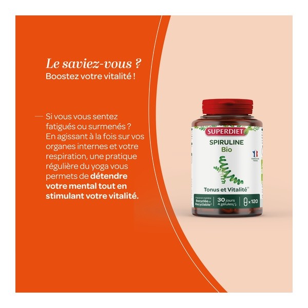Super Diet Spiruline Bio gélules