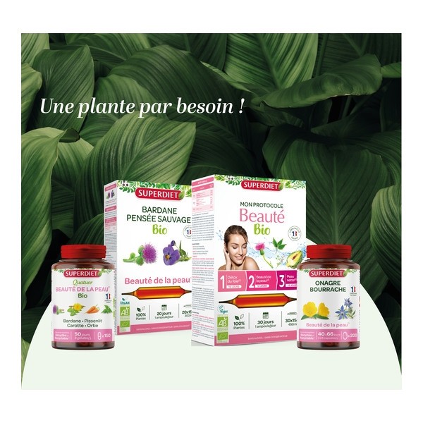 Super Diet huile d'onagre et bourrache capsules