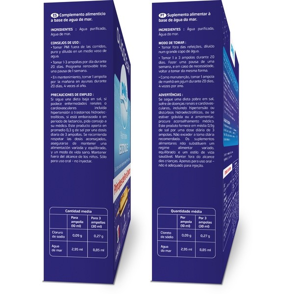 Oligocean plasma marin isotonique ampoules