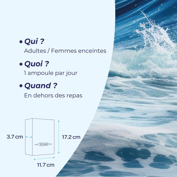 Oligocean plasma marin isotonique ampoules