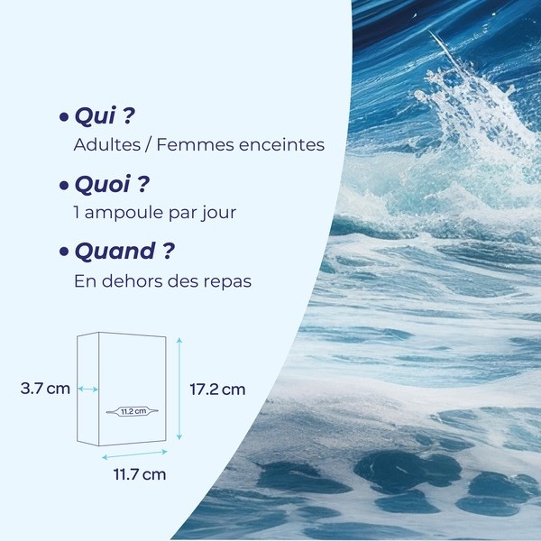 Oligocean plasma marin hypertonique ampoules