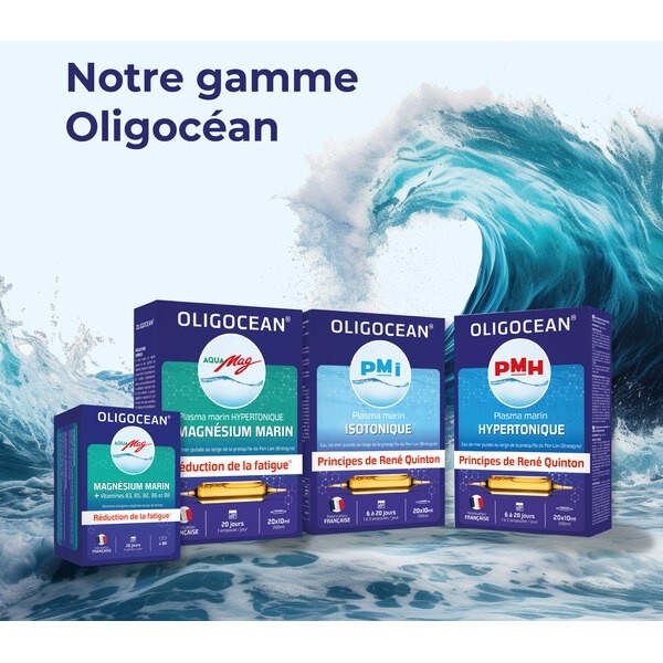 Oligocean plasma marin hypertonique ampoules