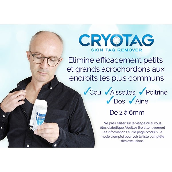 Cryotag Skin Tag Remover Traitement des acrochordons