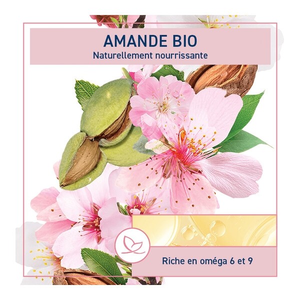 Natessance gel douche bio Amande