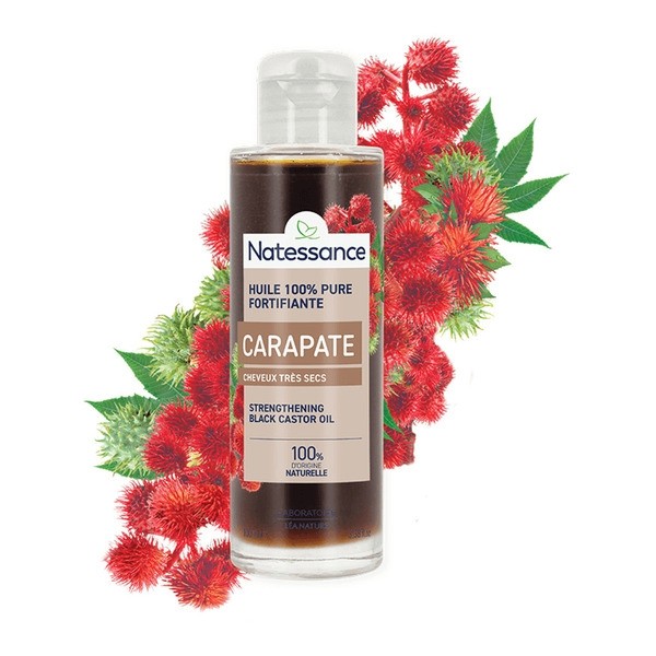 Natessance huile de carapate ricin noire