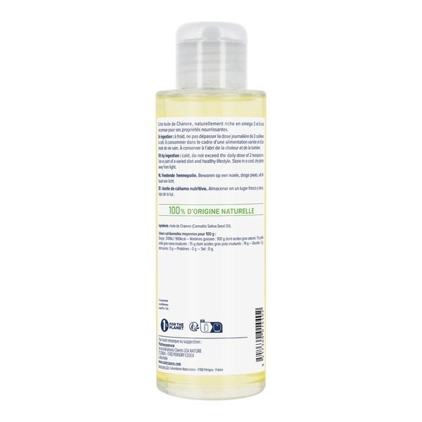 Natessance Huile de chanvre