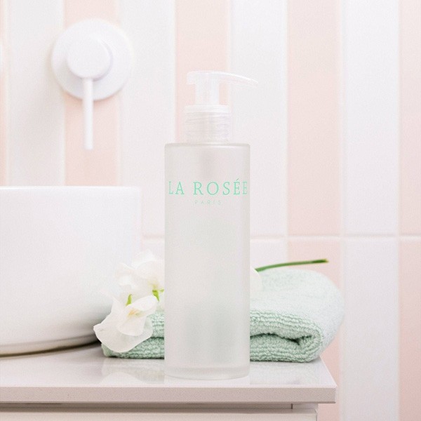 La Rosée flacon vide en verre