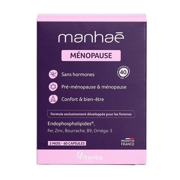 Manhaé ménopause capsules