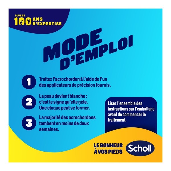 Scholl Traitement Acrochordons Freeze Away