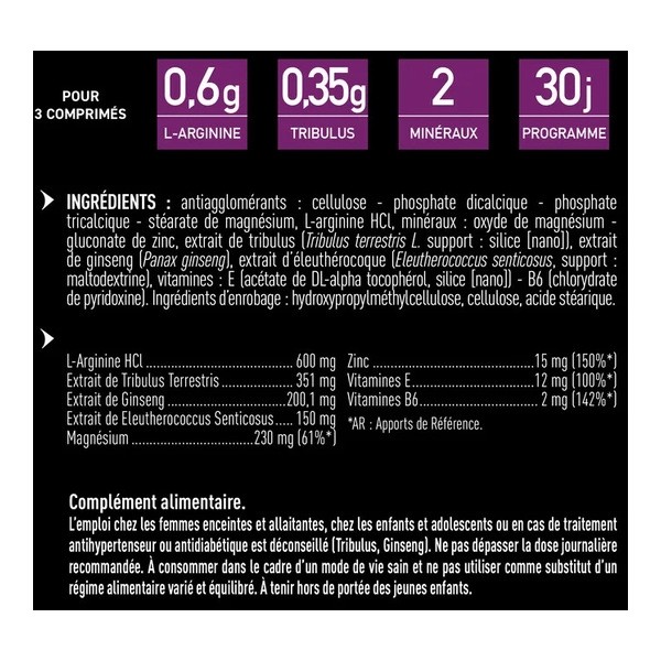 Eafit Tribulus comprimés