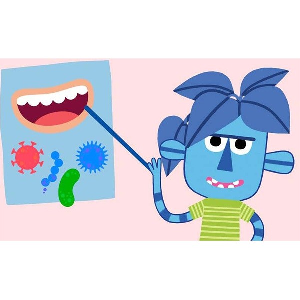 Gum Brosse à dents Junior Timer Light