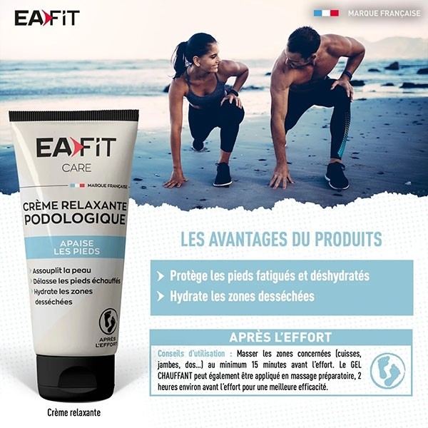 Eafit Care crème relaxante podologique