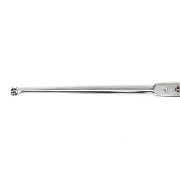 Holtex curette fine dermatologique pleine