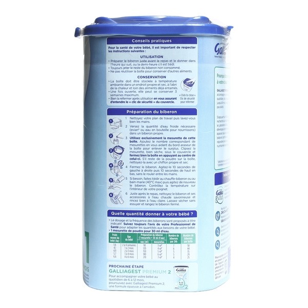 Gallia Galliagest Premium  Lait 1er âge