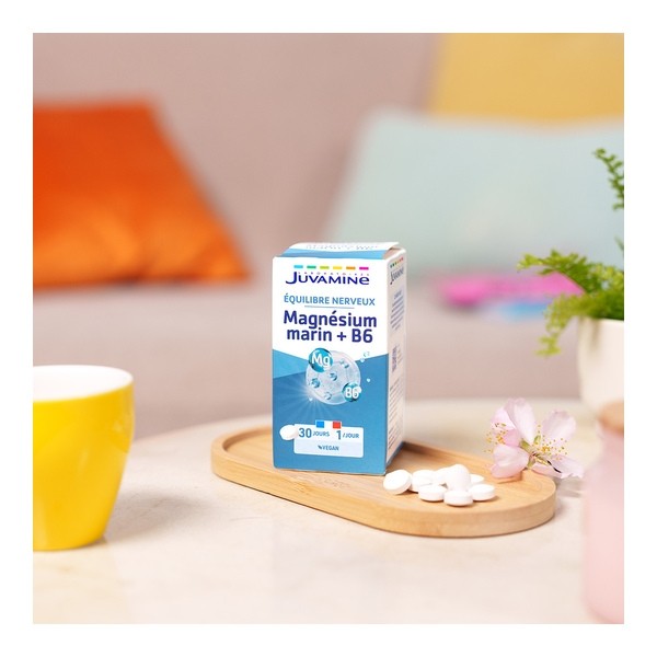 Juvamine Magnésium marin + Vitamine B6 comprimés