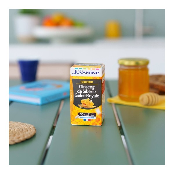 Juvamine Ginseng de Sibérie Gelée royale gélules