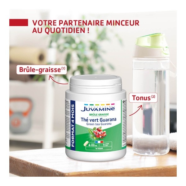 Juvamine Thé vert Guarana gélules