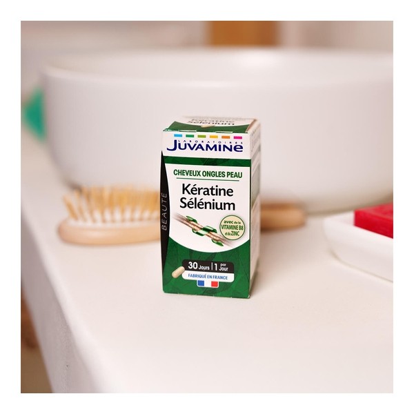 Juvamine Kératine Sélénium gélule