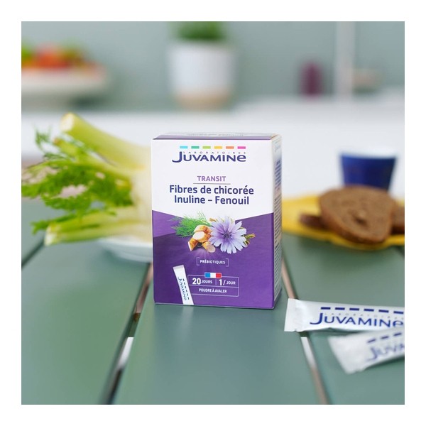 Juvamine Fibres de chicorée Inuline Fenouil sticks