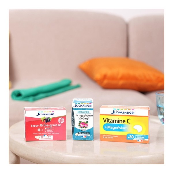 Juvamine Vitamine C + Magnésium comprimé à croquer